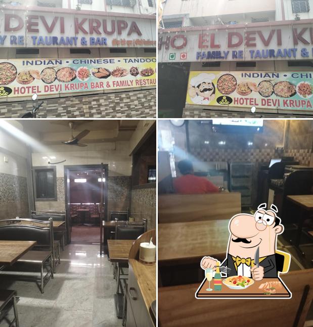 The photo of Devi Krupa Bar & Restaurant’s food and interior