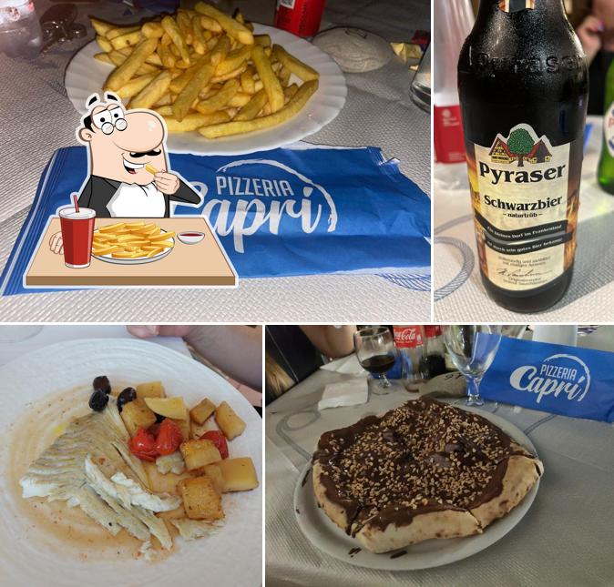 Patatine fritte al Pizzeria Capri