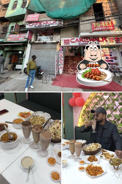 Cakewalk (Cafe & Bakery) is distinguished by food and exterior