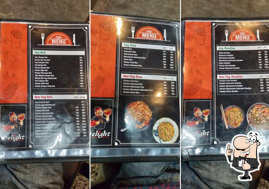 Look at this photo of Delight Chinese, Roll, Shawarma and Tandoor House