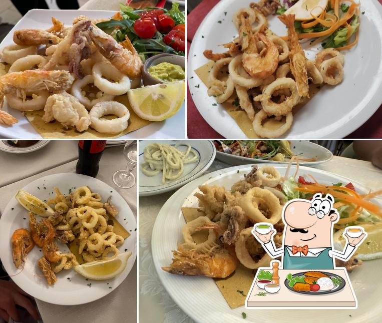 Calamari fritti al La degusteria del principe
