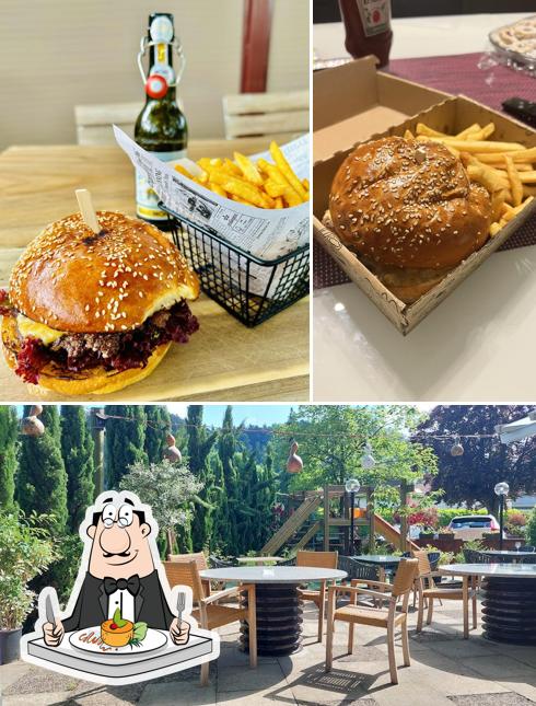 Ömer Burger si caratterizza per la cibo e interni
