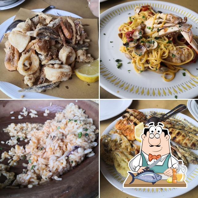 Salmone grigliato al Osteria Il Coccio