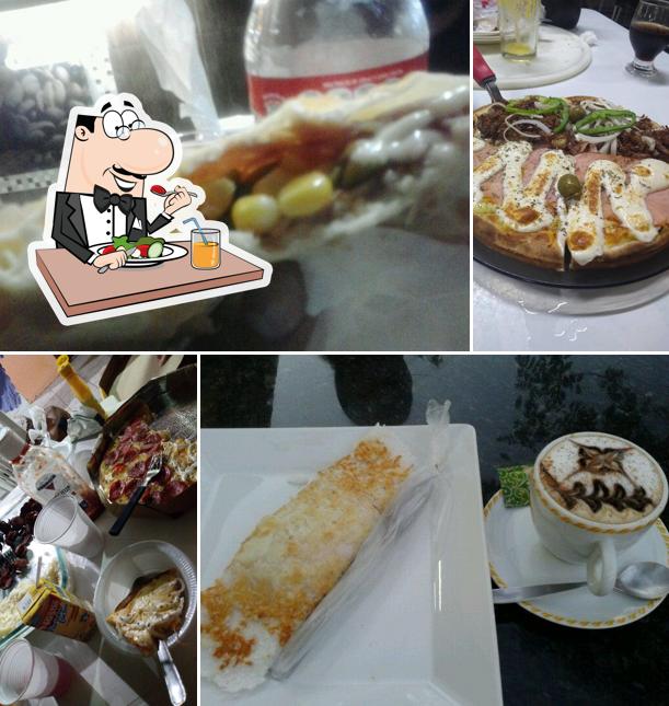 Platos en Pizzaria Havaí