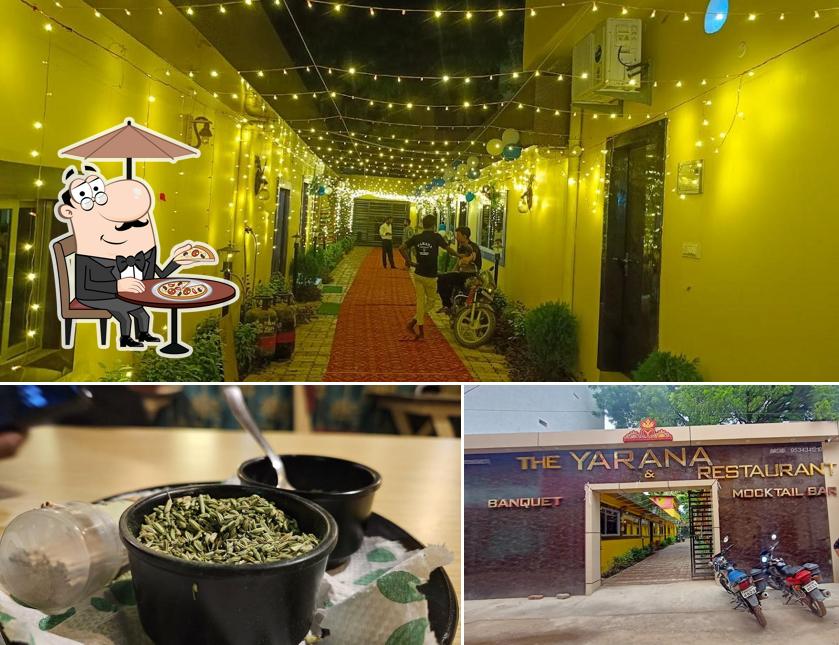 The Yarana Restaurant & Mocktail Bar is distinguished by exterior and food
