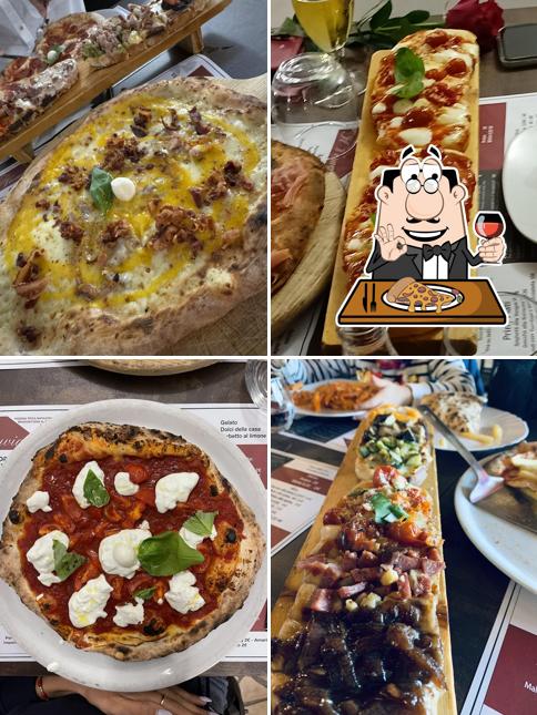 Ordina tra le svariate varianti di pizza