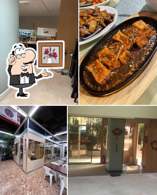 Gli interni di Restaurant China-Garden SA