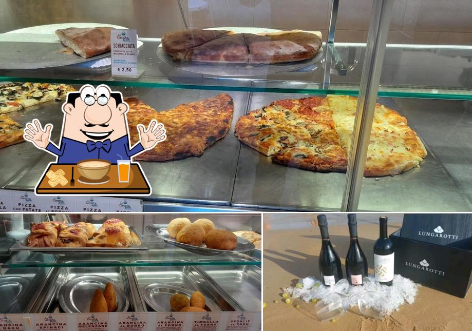 Cibo al La Grotta Beach
