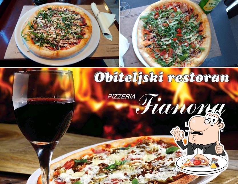 A Fianona, puoi assaggiare una bella pizza