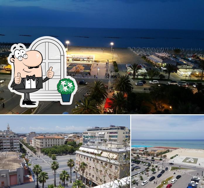 Goditi la vista dagli esterni di Le Terrazze Roof Garden