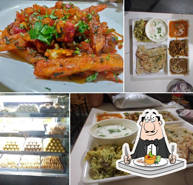 Food at Bikaner Mishthan