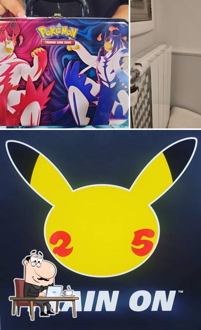 Gli interni di Black Box Gaming Center