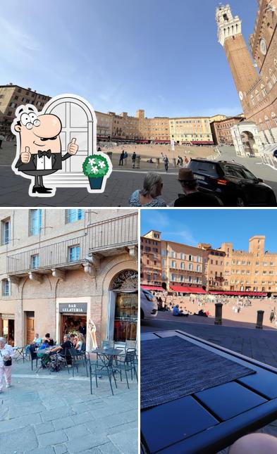 Gli esterni di Gelateria "Il Camerlengo"