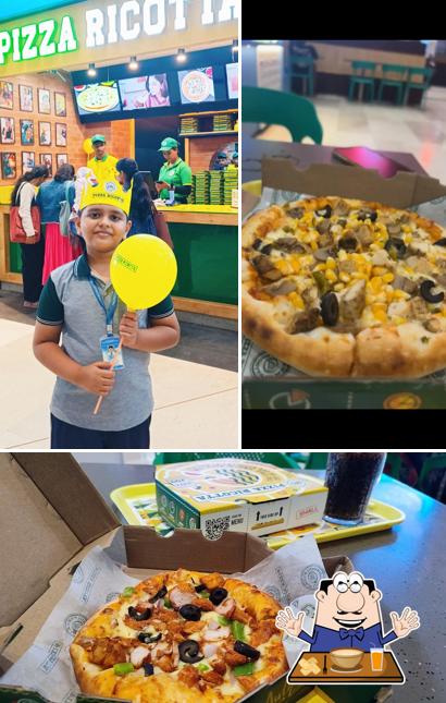 Food at Pizza Ricotta Gokulam Mall