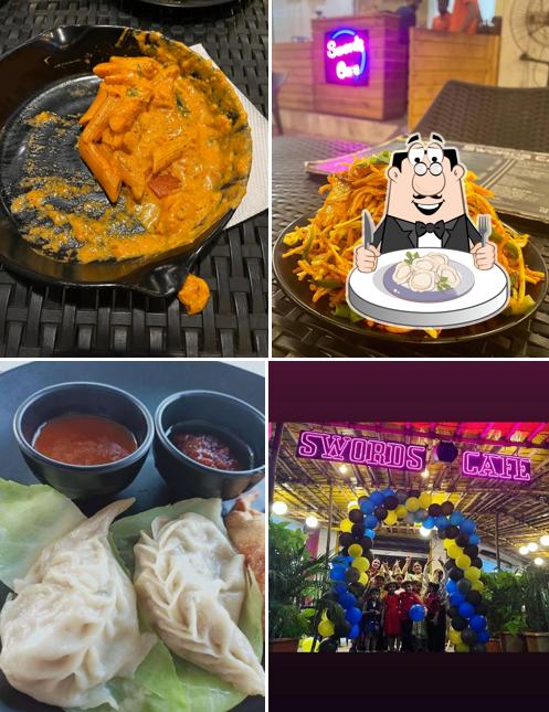 Dumplings at Swords cafe