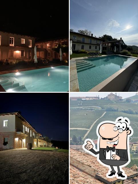 Gli esterni di Tenuta Bussia - Wine Relais & Spa