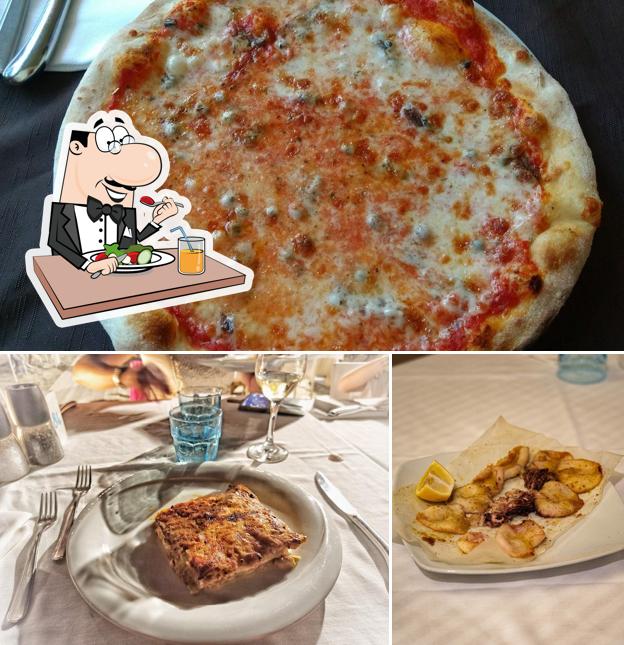 Platti al Ristorante Gabbiano Zadina