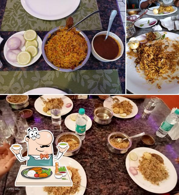 Food at SR Restaurant