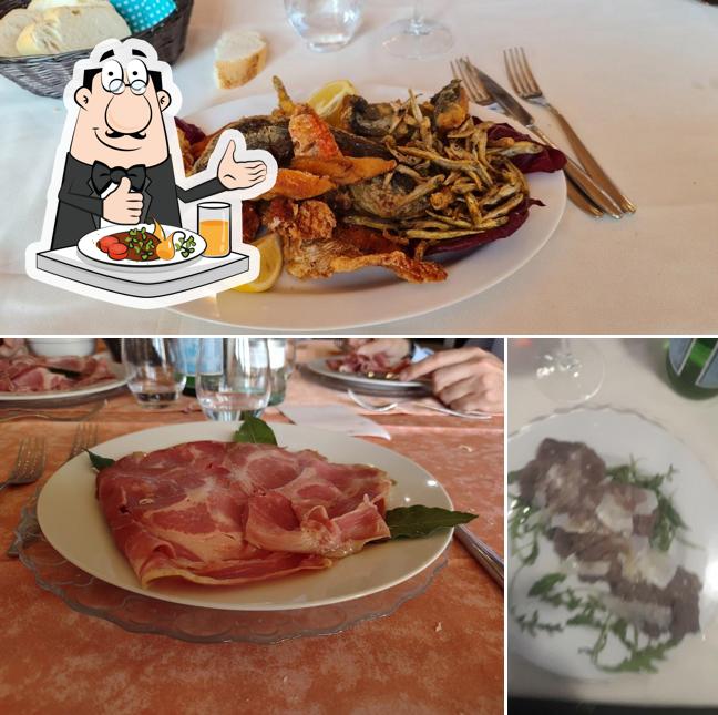 Platti al La Taverna del Tasso
