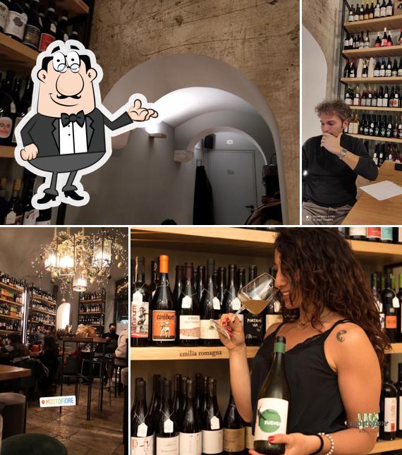 Gli interni di Enoteca Bar a Vin - Mostofiore