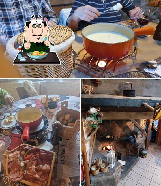 Cibo al Buvette Au Creux du feu (ouvert du 02.11 au 30.04)