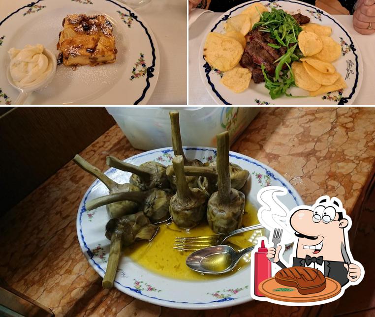 Prova i piatti di carne a Ristorante Dal Toscano