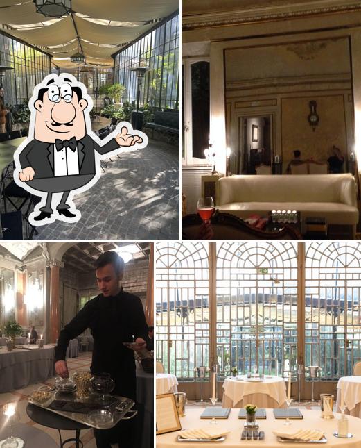 Gli interni di Enoteca La Torre Villa Laetitia
