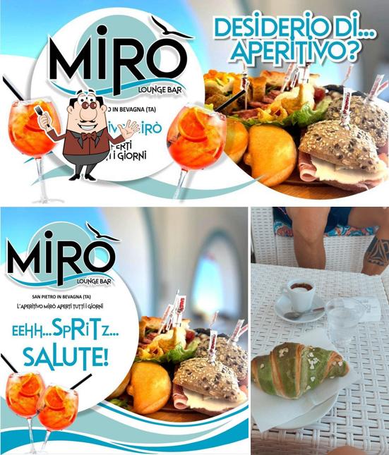 Cibo al Mirò Lounge Bar