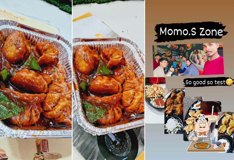Chicken wings at Momos Zone