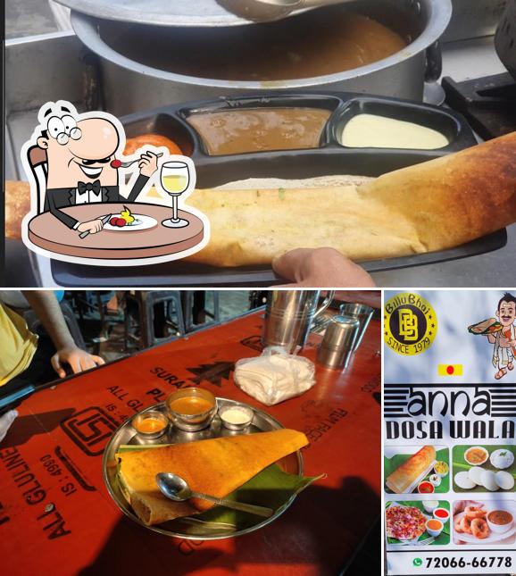 Food at Anna dosa wala