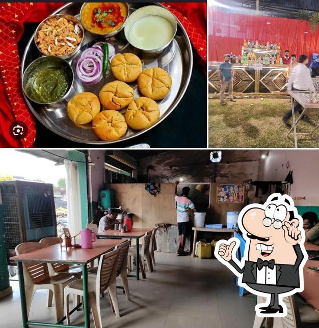 The picture of interior and food at Rajsthani Bhojnaly