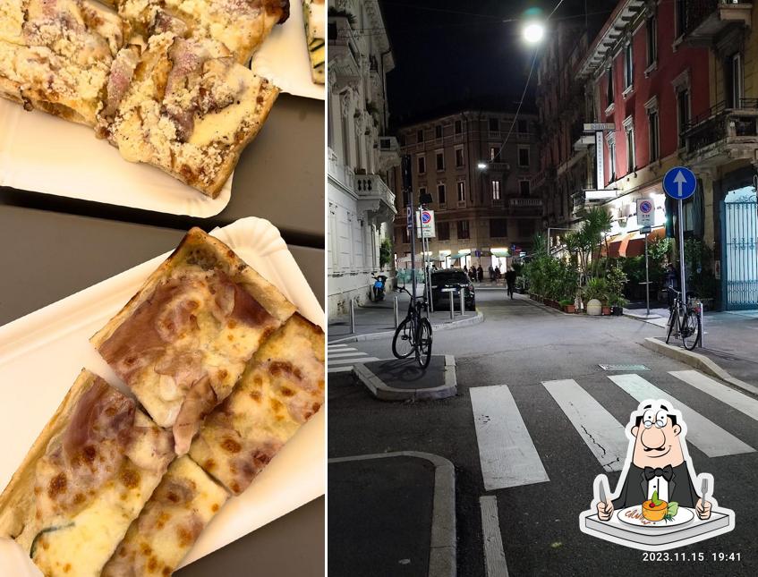 Cibo al Rom’antica Milano Oberdan
