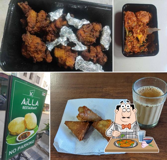 Chicken wings at SK's Ailla Restaurant