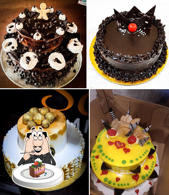 Chocolate cake at Banaras Bakery