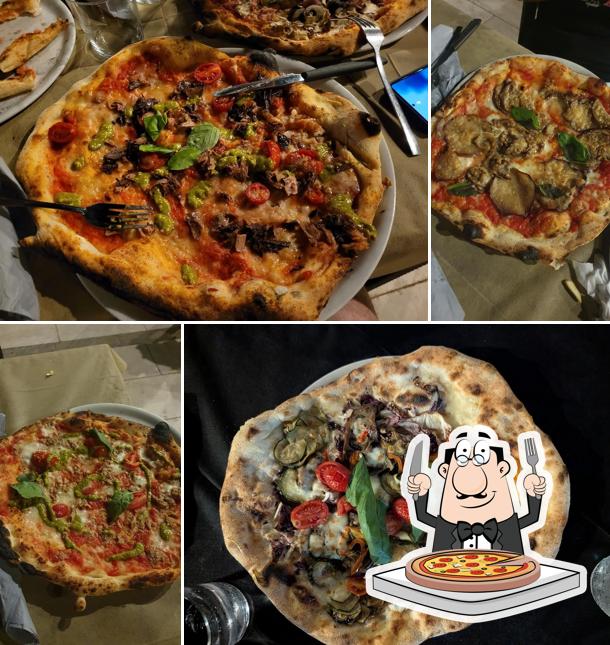 Ordina tra le molte varianti di pizza