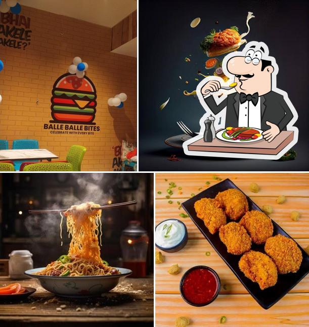 Food at Balle Balle Bites