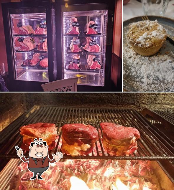 Platti al Braceria O'Priore 1955