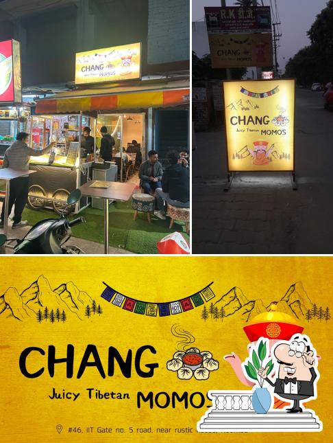 Check out how Chang Momos looks outside