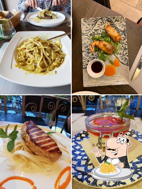 Spaghetti alla carbonara al Molendini al Borgo