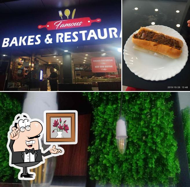 The interior of Famous bakers