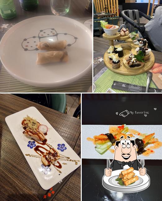 Involtini primavera al Zhou Sushi Mi
