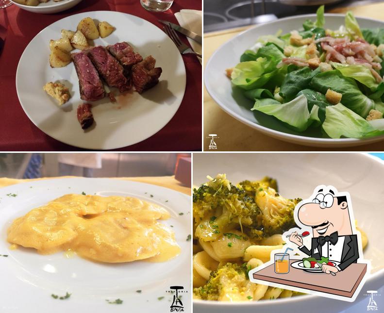 Platti al Trattoria la Bassa