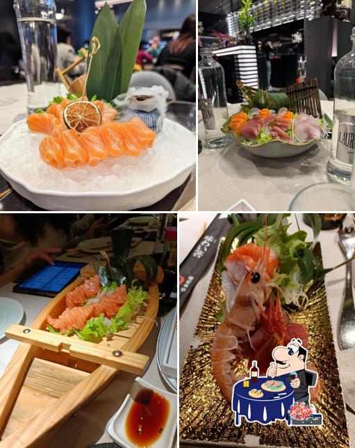 Sashimi al Ristorante Giapponese Bimisushi