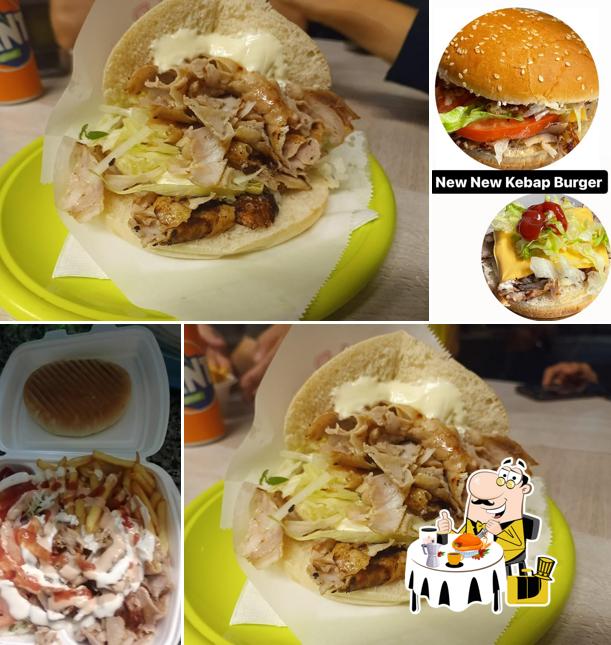 Panino con maiale stirato al Istanbul Kebap