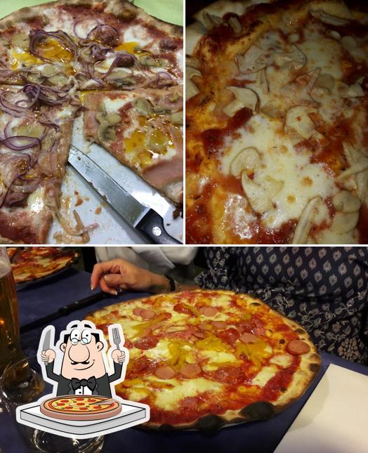 A Pizzeria Le Balze, puoi assaggiare una bella pizza