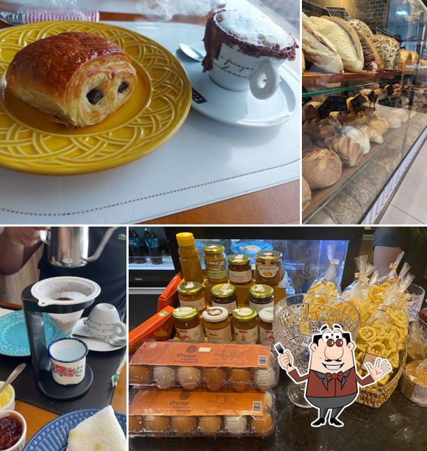 Comida em Le Pain Rustique Aguas Claras