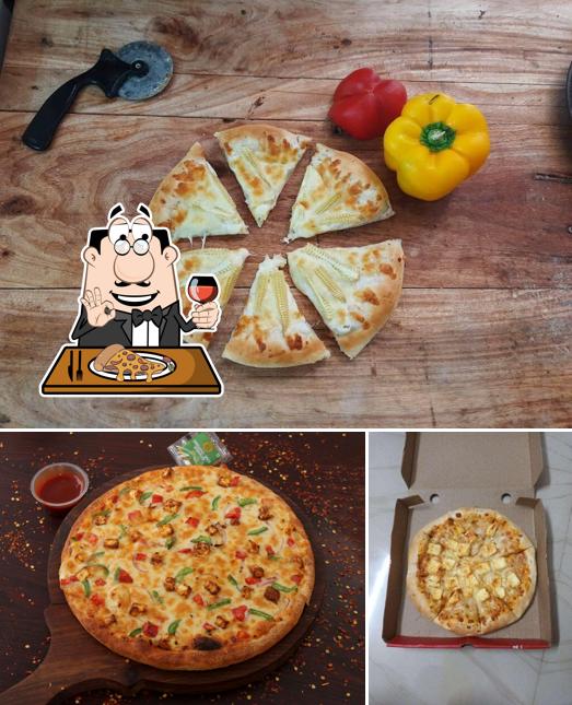Order various types of pizza