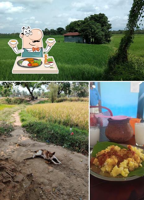 Among different things one can find food and exterior at Toddy shop Palakkad Thirunellai