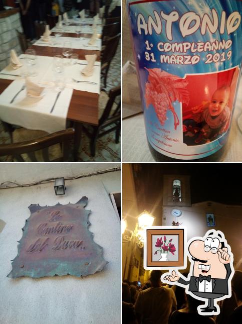 Gli interni di Le Cantine del Duca