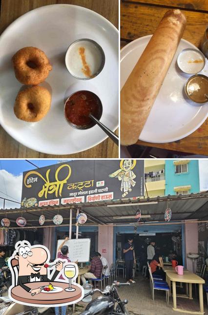 The image of food and exterior at Maitri Katta, Latur Special